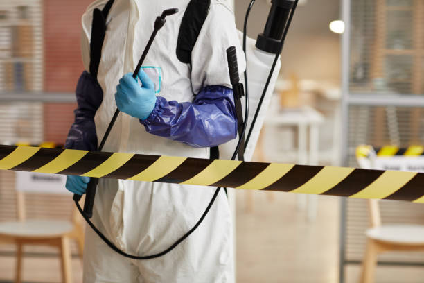 Professional Biohazard Cleanup technician working in New Albany, IN